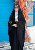 چادر جده ، گلدوزی و جواهردوزی (مچ: گلدوزی خرجکار: منجوق و کریستال )