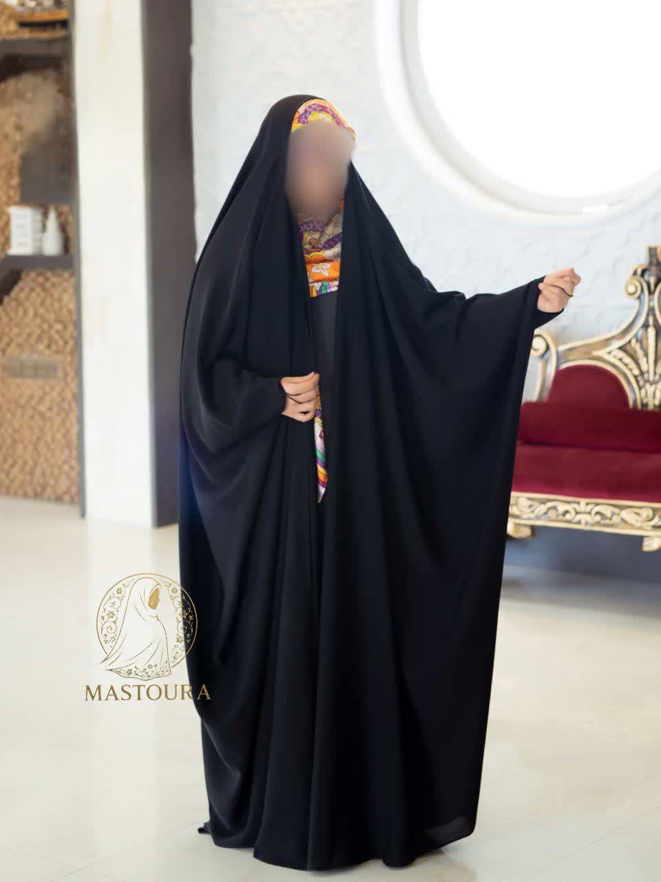 چادر جده عربی اصیل با حریراسود شهرکرد | چادر اقتصادی و مقاوم روزمره